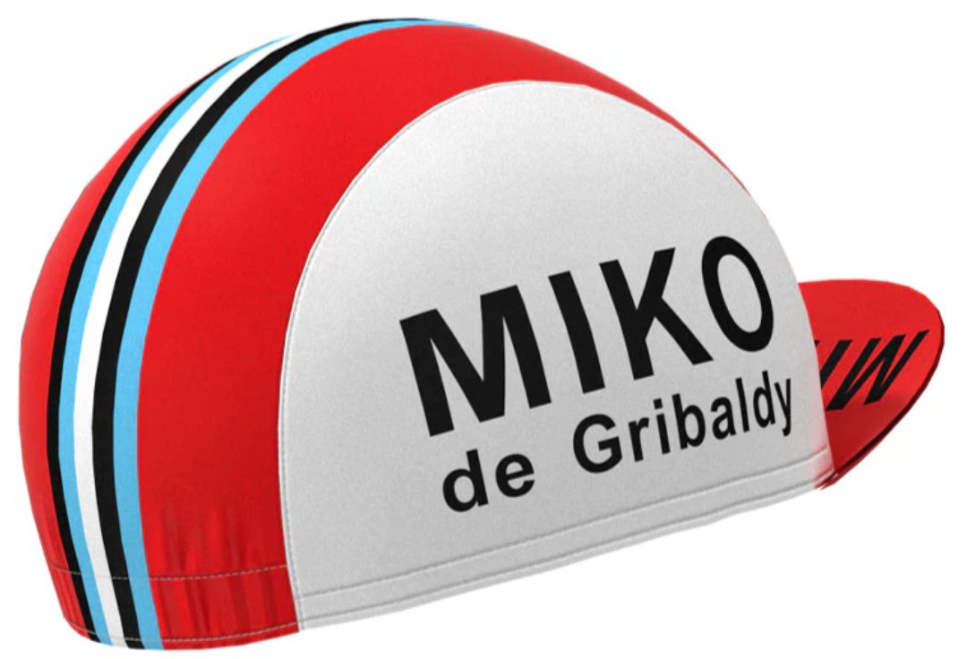 MIKO de Gribaldy Retro Cycling Cap
