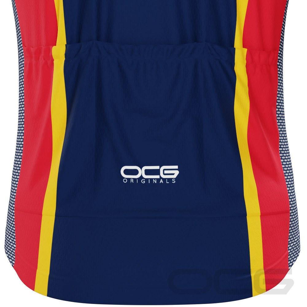 Men's Mississippi US State Icon Short Sleeve Cycling Jersey
