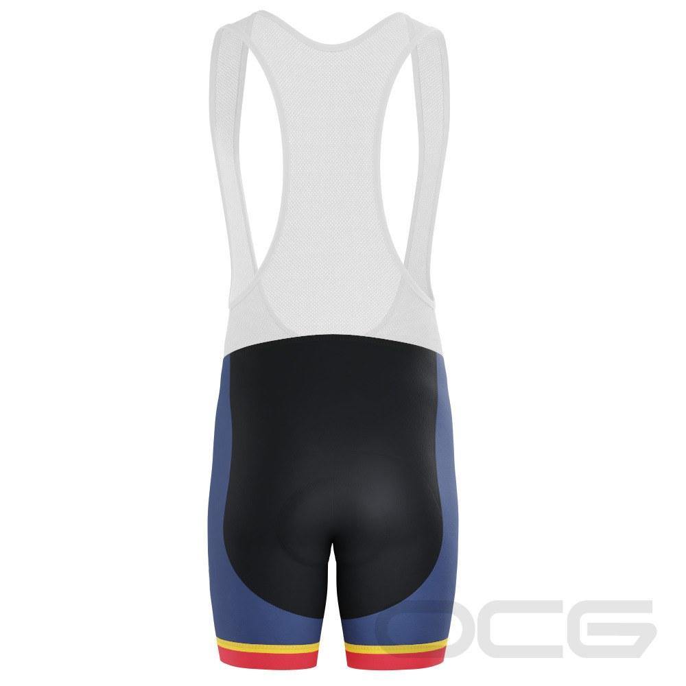 Men's Mississippi US State Icon Gel Padded Cycling Bib