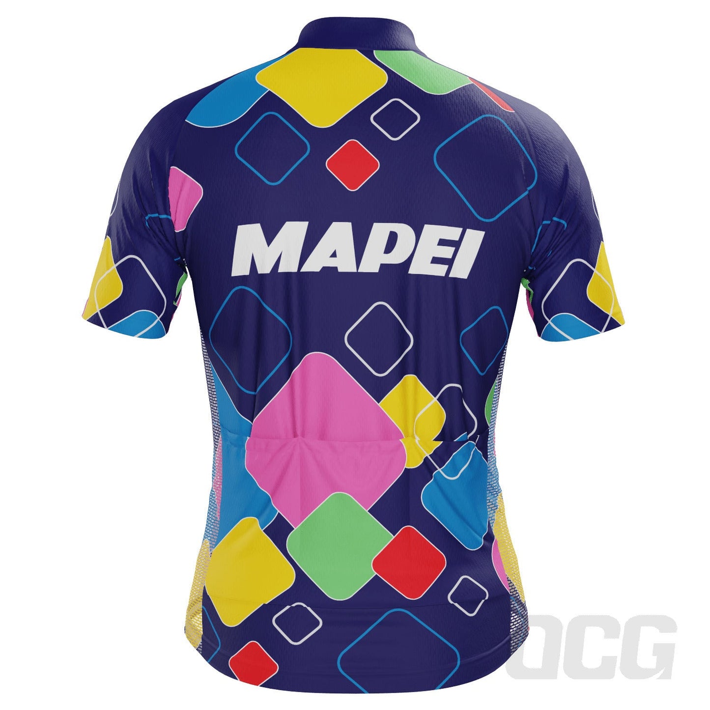 Men's Modern Mapei Classic Short Sleeve Cycling Jersey