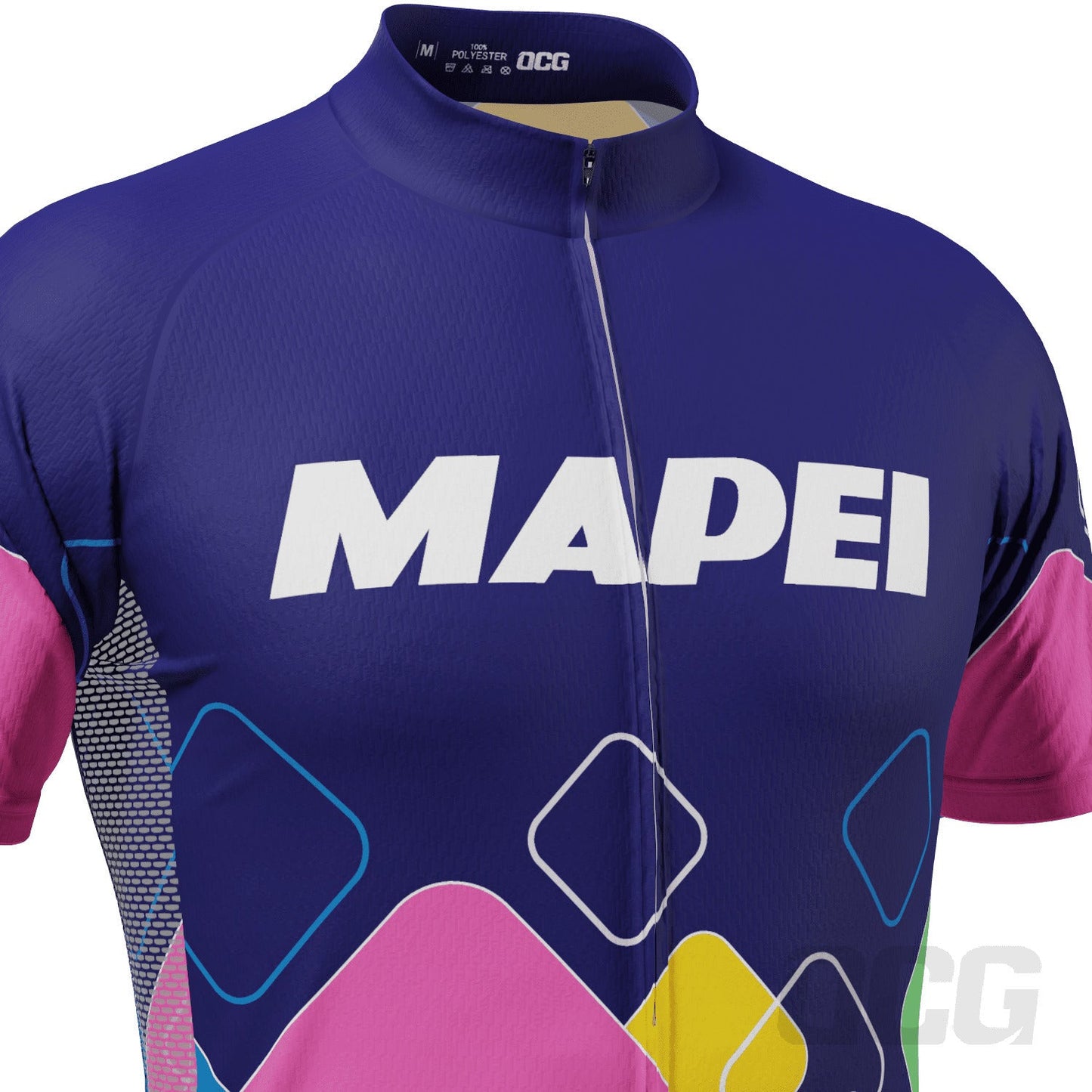 Men's Modern Mapei Classic Short Sleeve Cycling Jersey