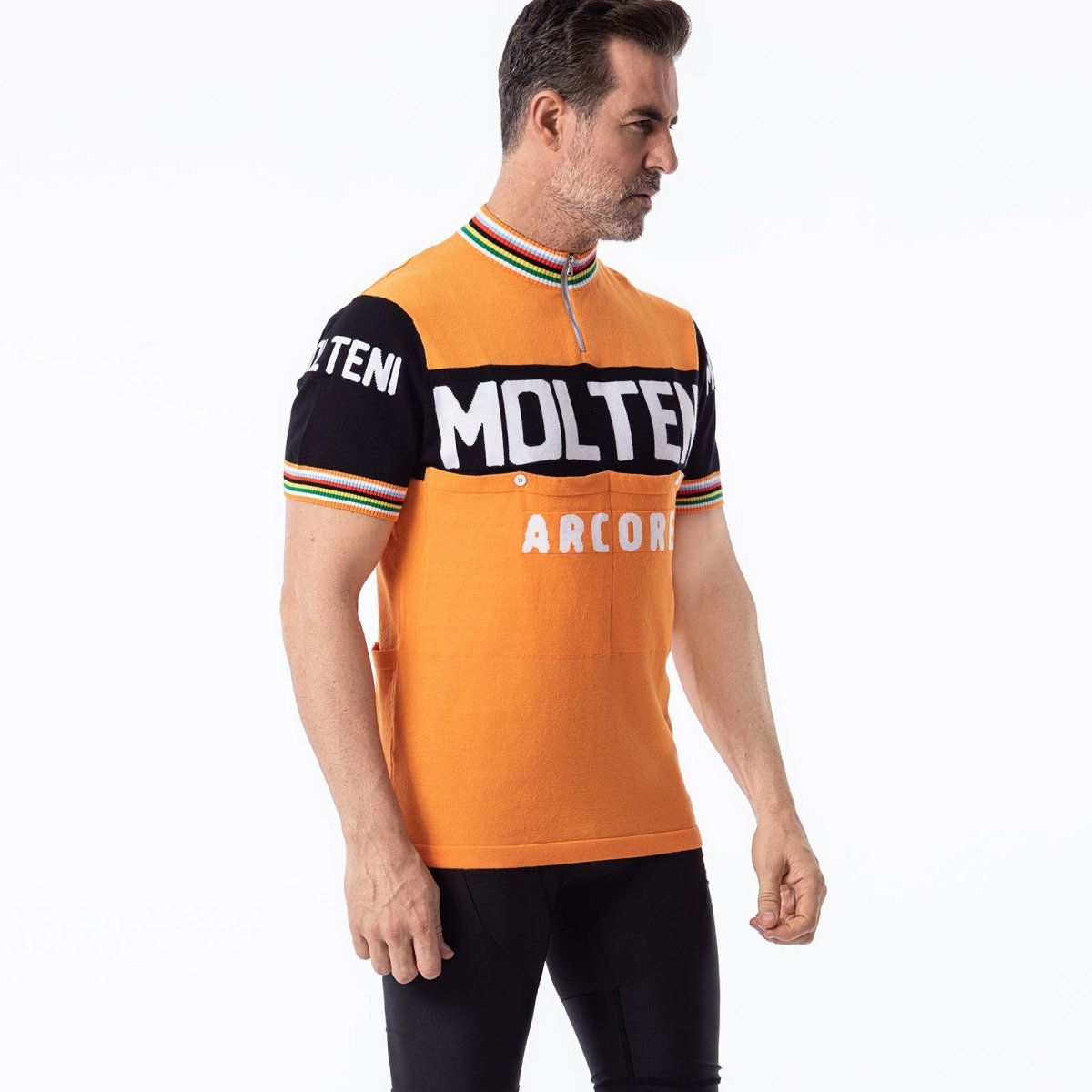 Molteni Merino Wool Blend - Retro Cycling Jersey