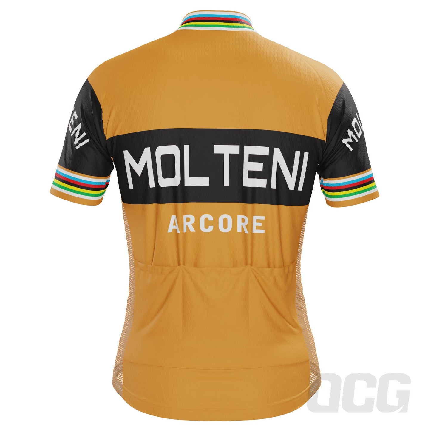 Men's Retro Molteni Classic Short Sleeve Cycling Jersey