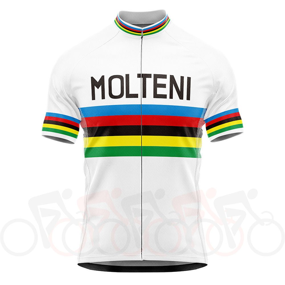 Molteni World Champion Retro Cycling Jersey - Merckx