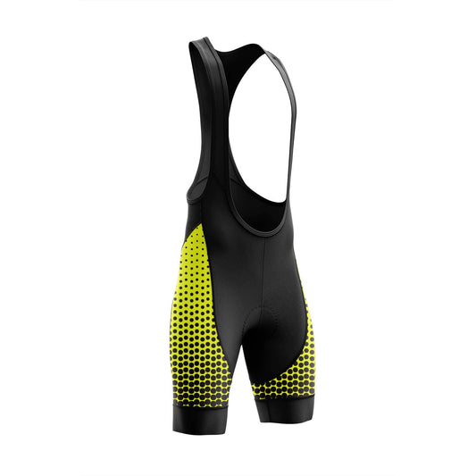 Yellow Cycling Bib Shorts