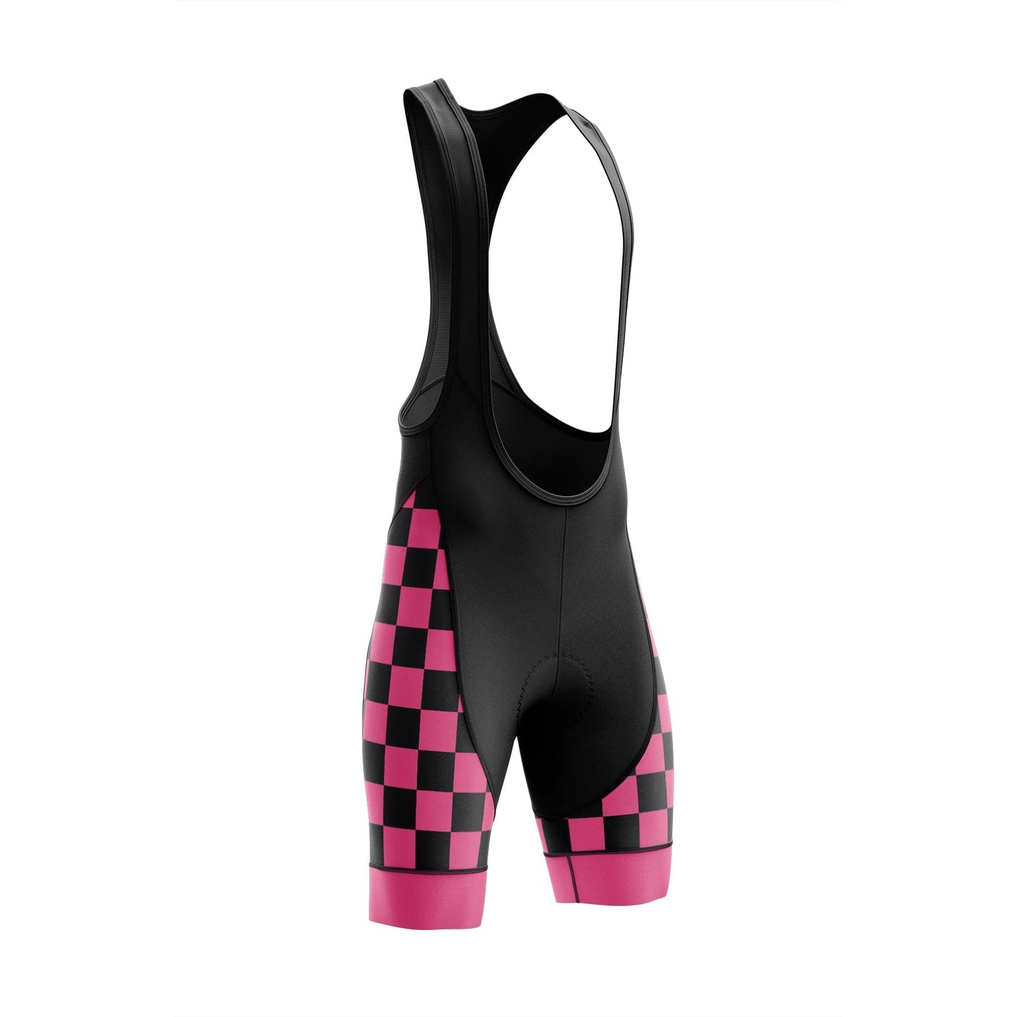 Men's Pink Squares Cycling Jersey or Bibs