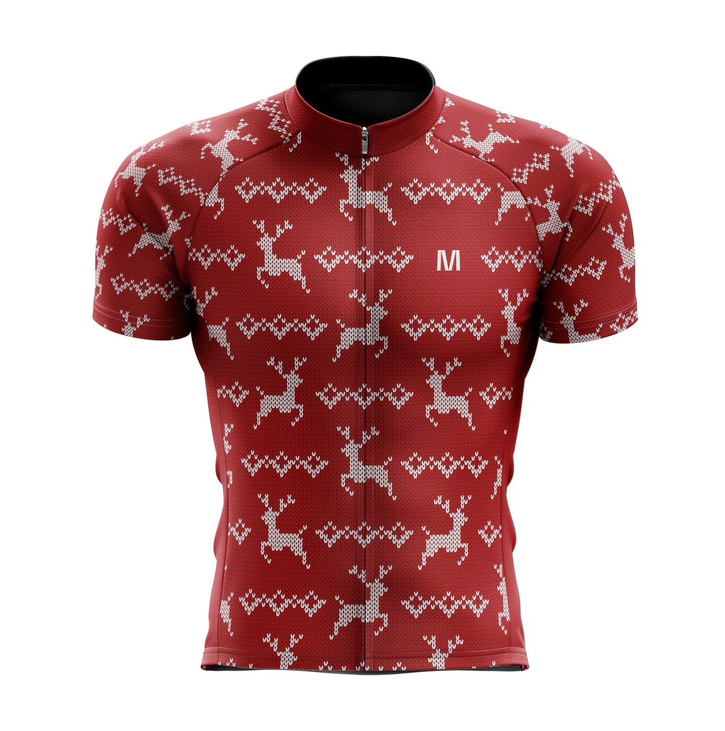 Men's Christmas Sweater Cycling Jersey or Bibs