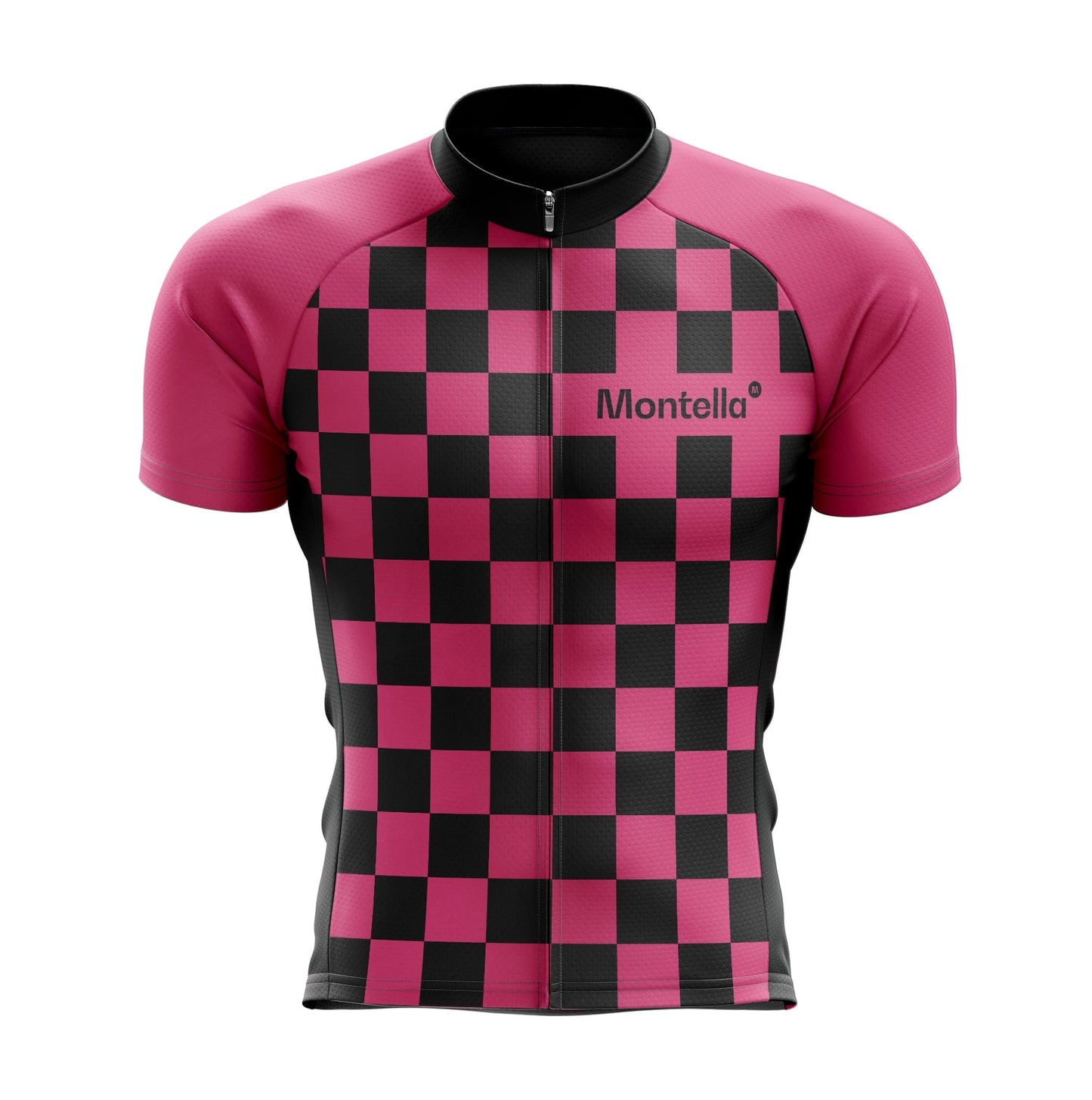 Men's Pink Squares Cycling Jersey or Bibs