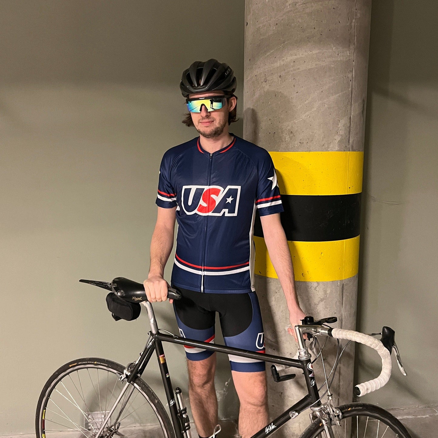 USA Blue Cycling Jersey or Bibs