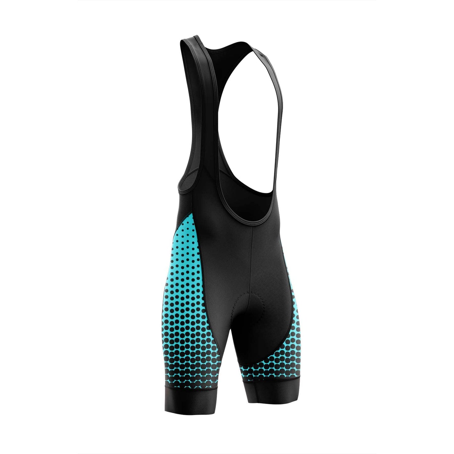 Men's Aqua Blue Ride Cycling Jersey or Bib Shorts