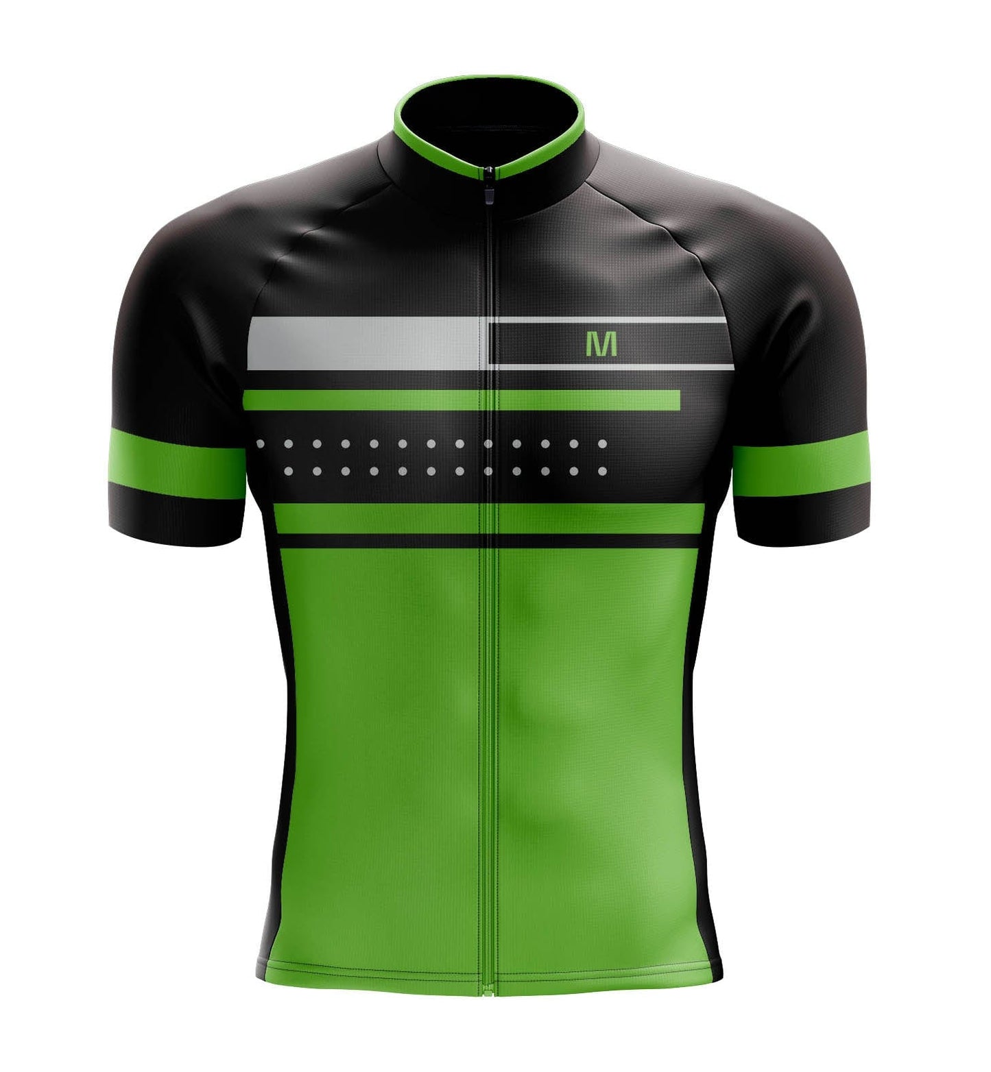 Men's Green Speed Cycling Jersey or Bibs