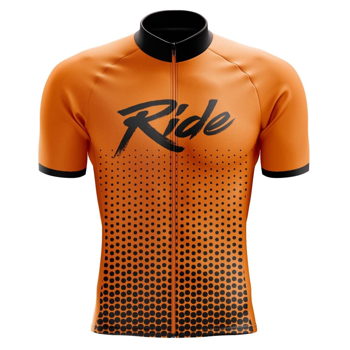 Men's Orange Ride Cycling Jersey or Bib Shorts