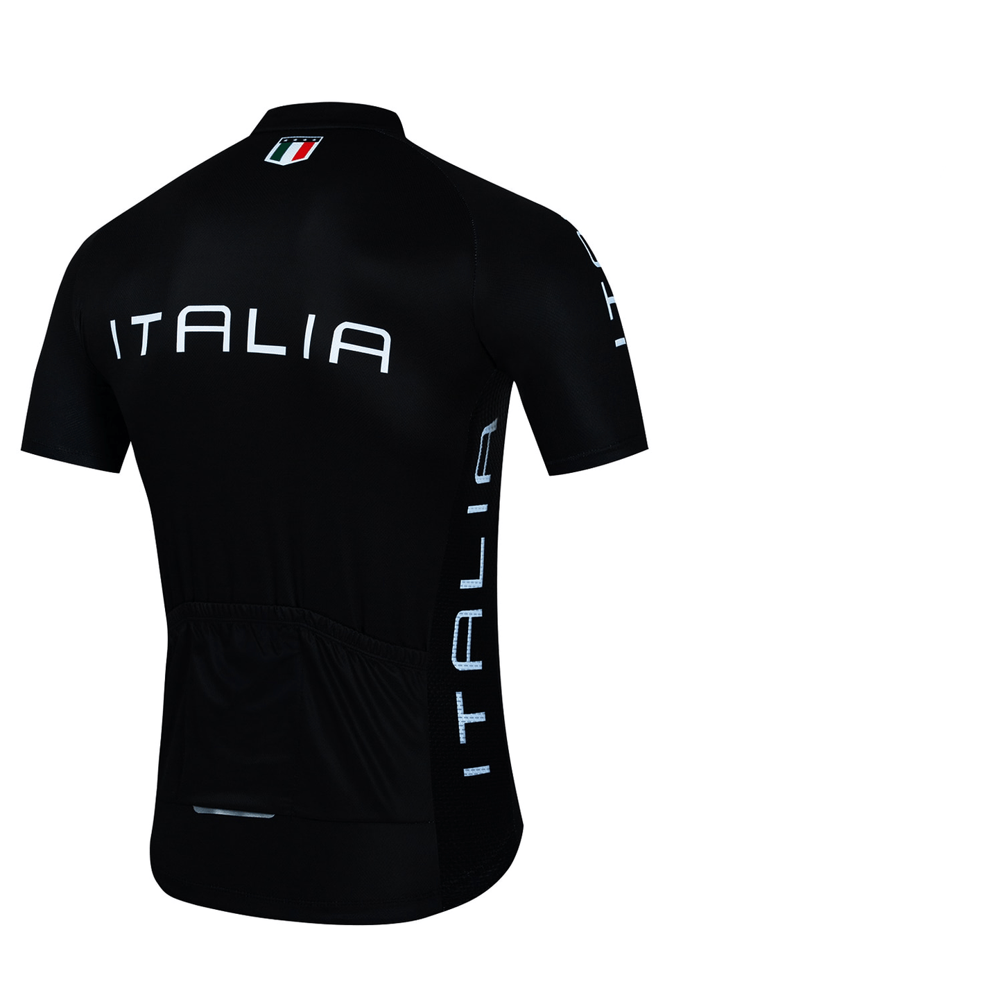 Italian Black Cycling Jersey
