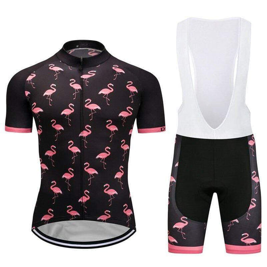 Men's Flamingo Cycling Jersey or Bibs