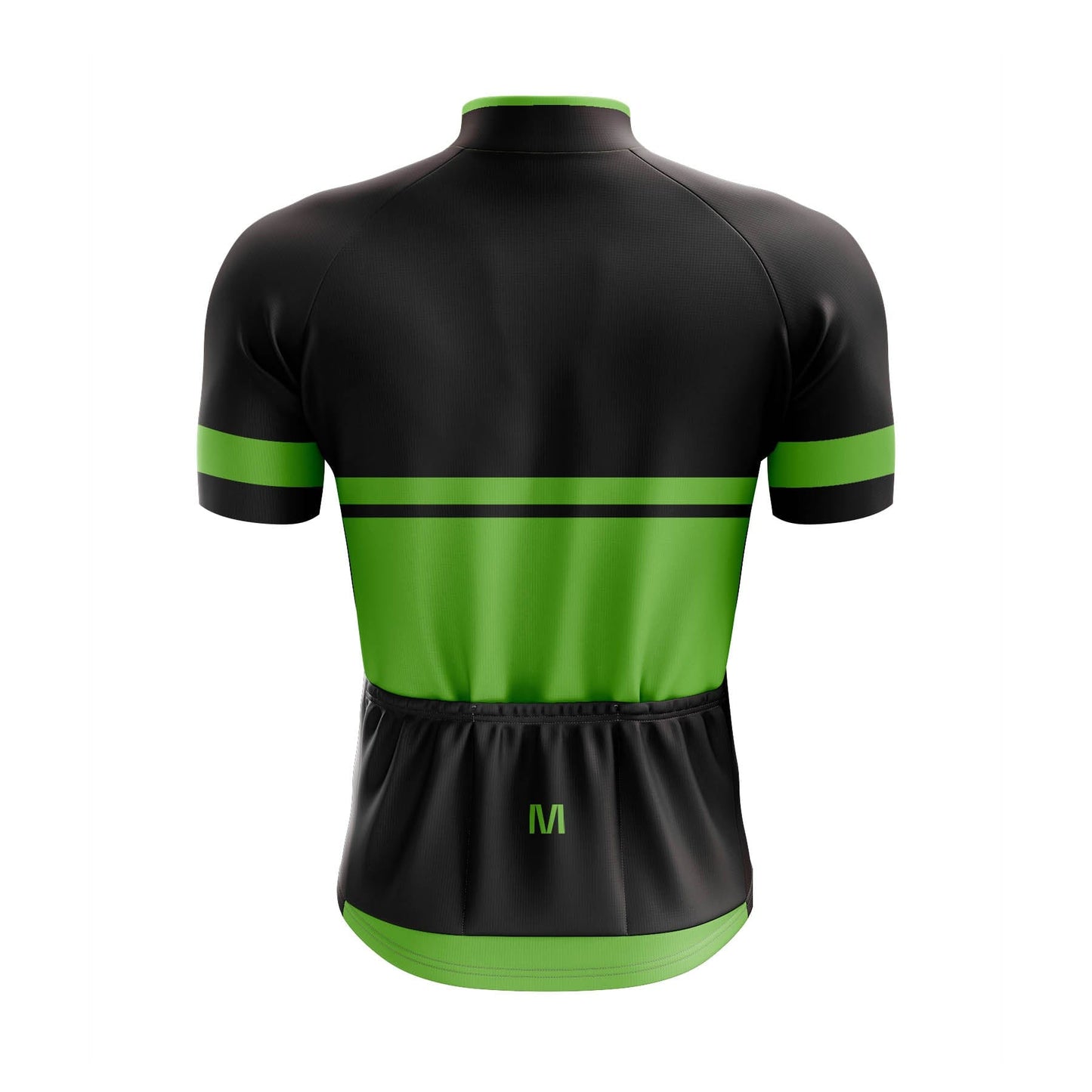 Men's Green Speed Cycling Jersey