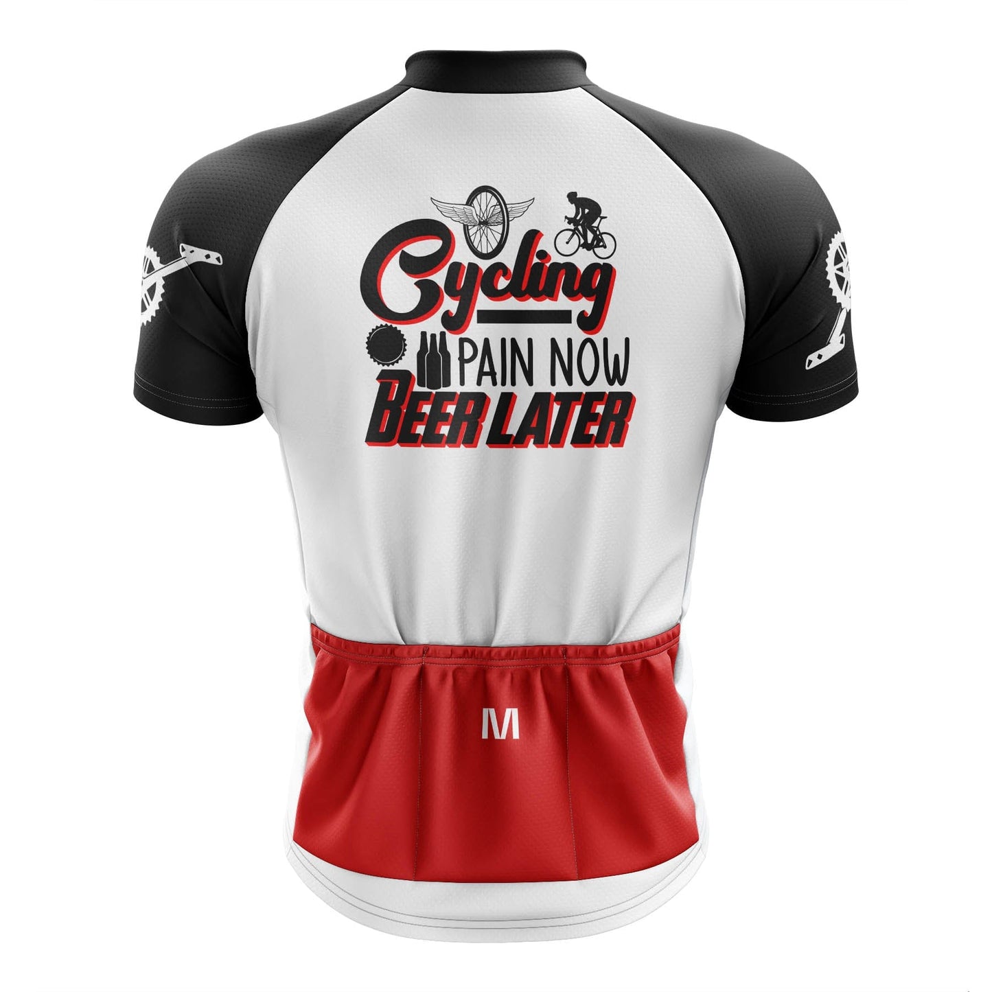Men's Beer Later Cycling Jersey