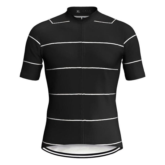 Men's Black Cycling Jersey