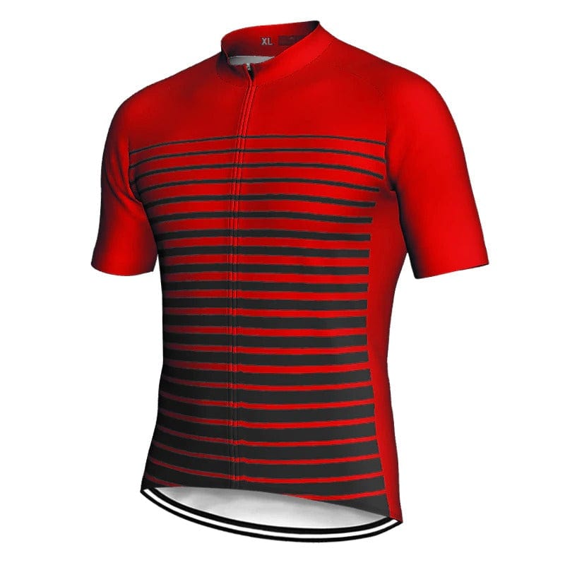 Men's Red Lines Cycling Jersey