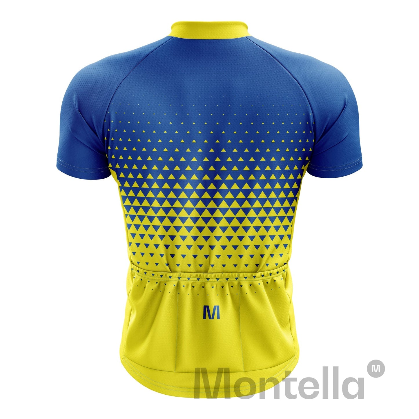 Men's Ukraine Gradient Cycling Jersey