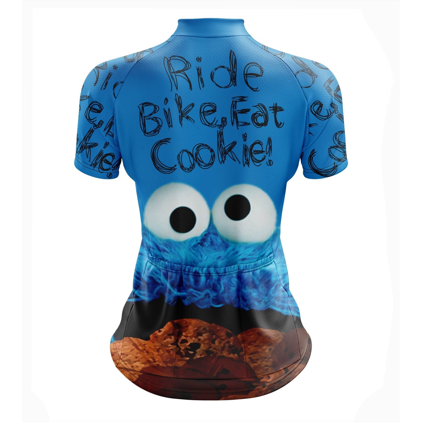 Women Cookie Monster Cycling Jersey