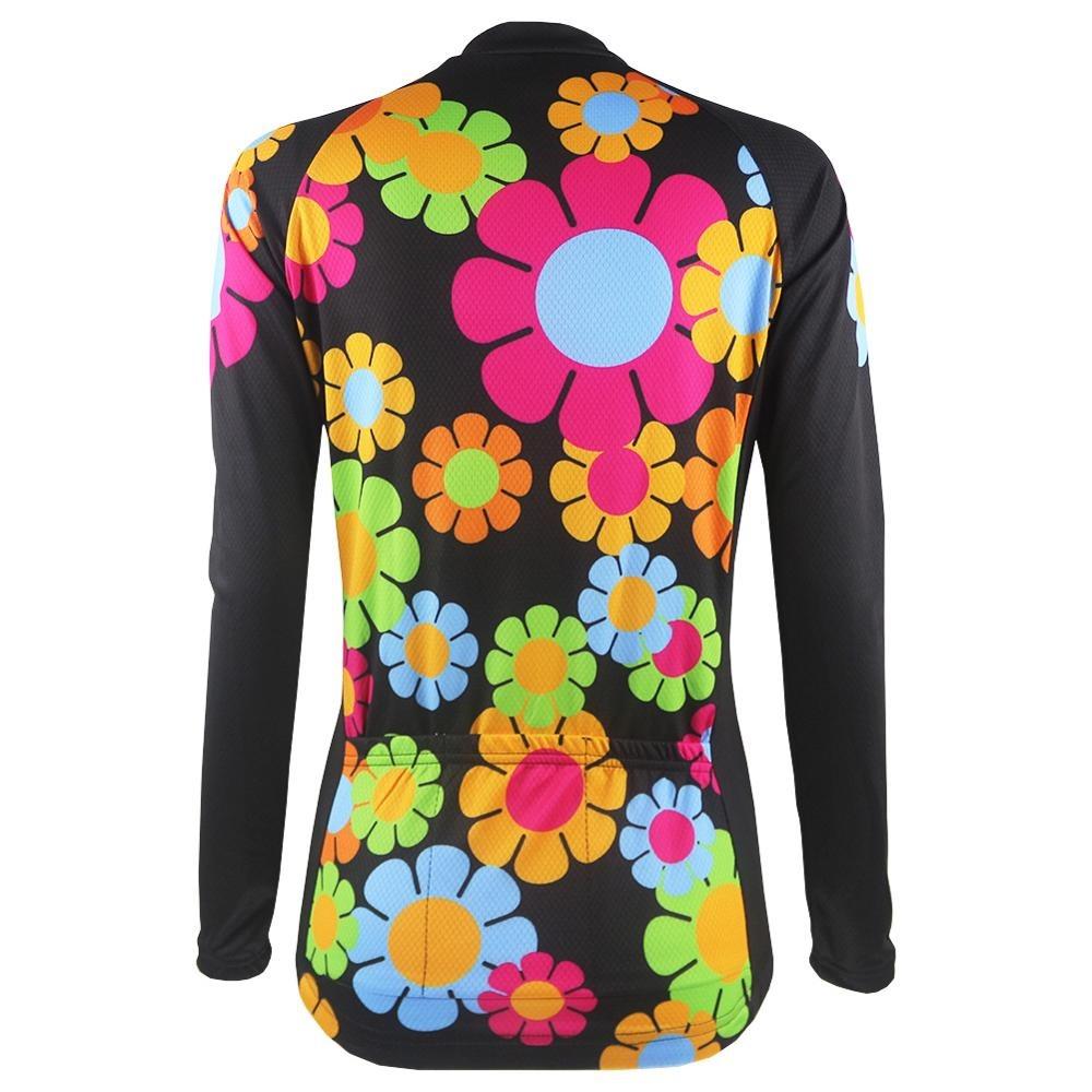 Women's Flowers Thermal Cycling Jersey