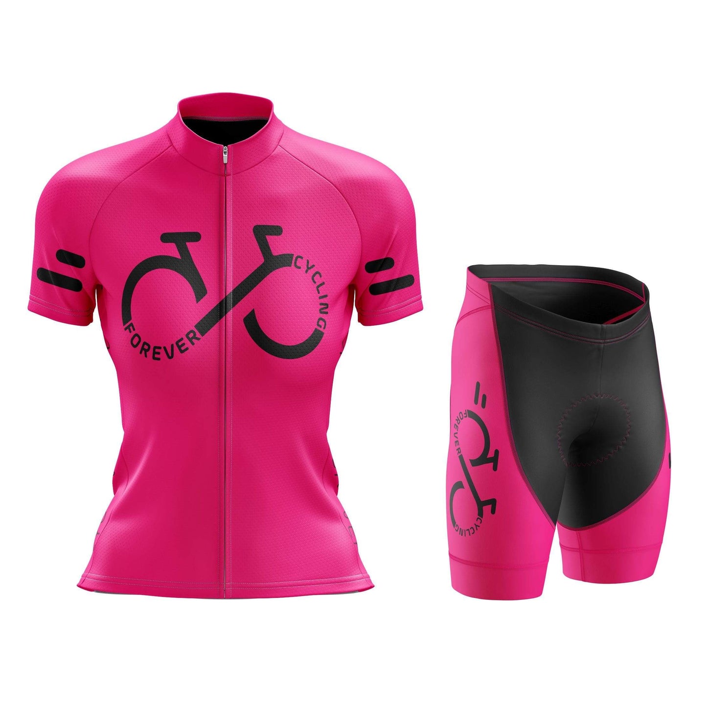 Women's Pink Cycling Forever Jersey or Shorts