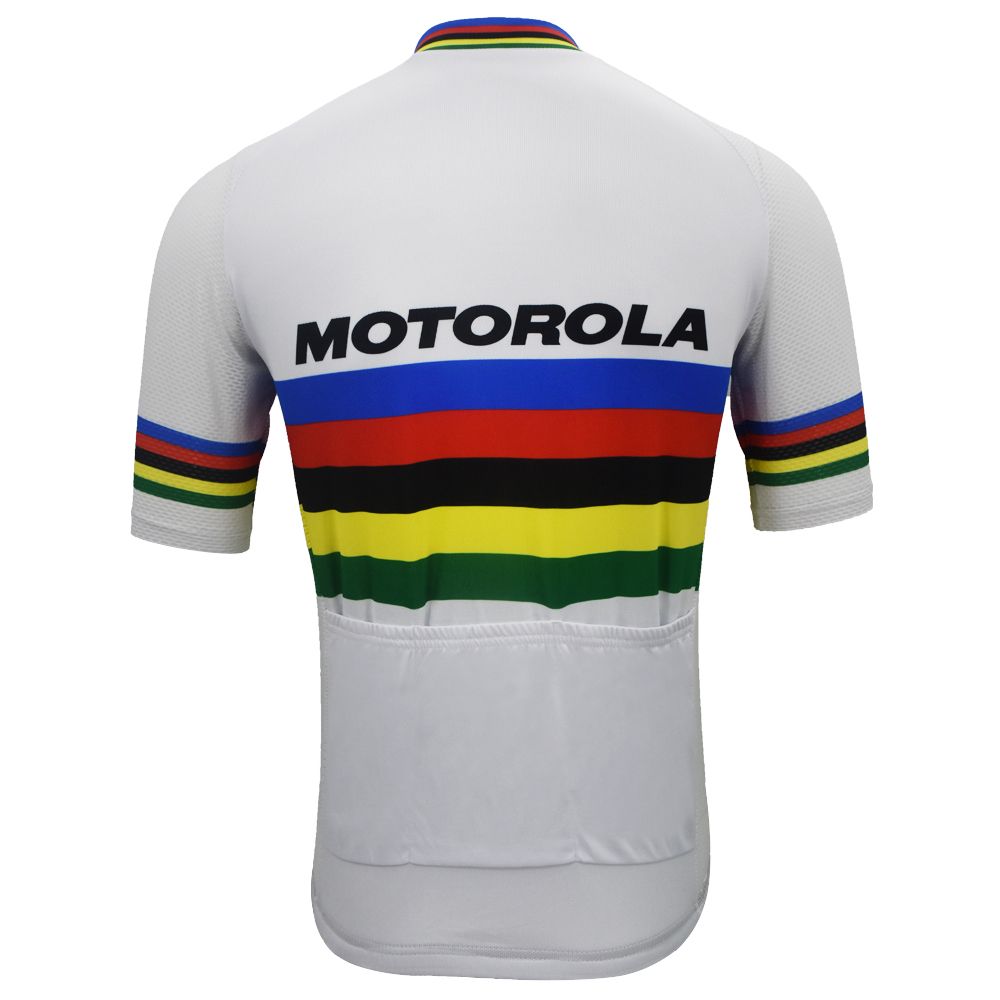 Motorola World Champion Retro Cycling Jersey - Armstrong