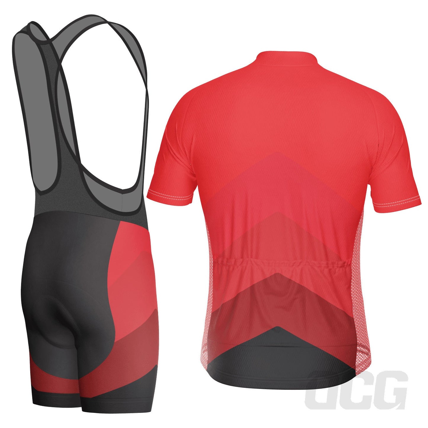 Men's Classic Mountain Peaks 2 Piece Cycling Kit
