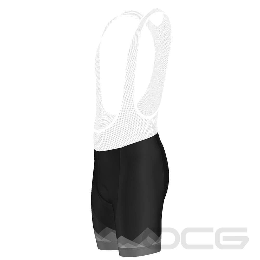 Men's Mountain Top Black Gel Padded Cycling Bib