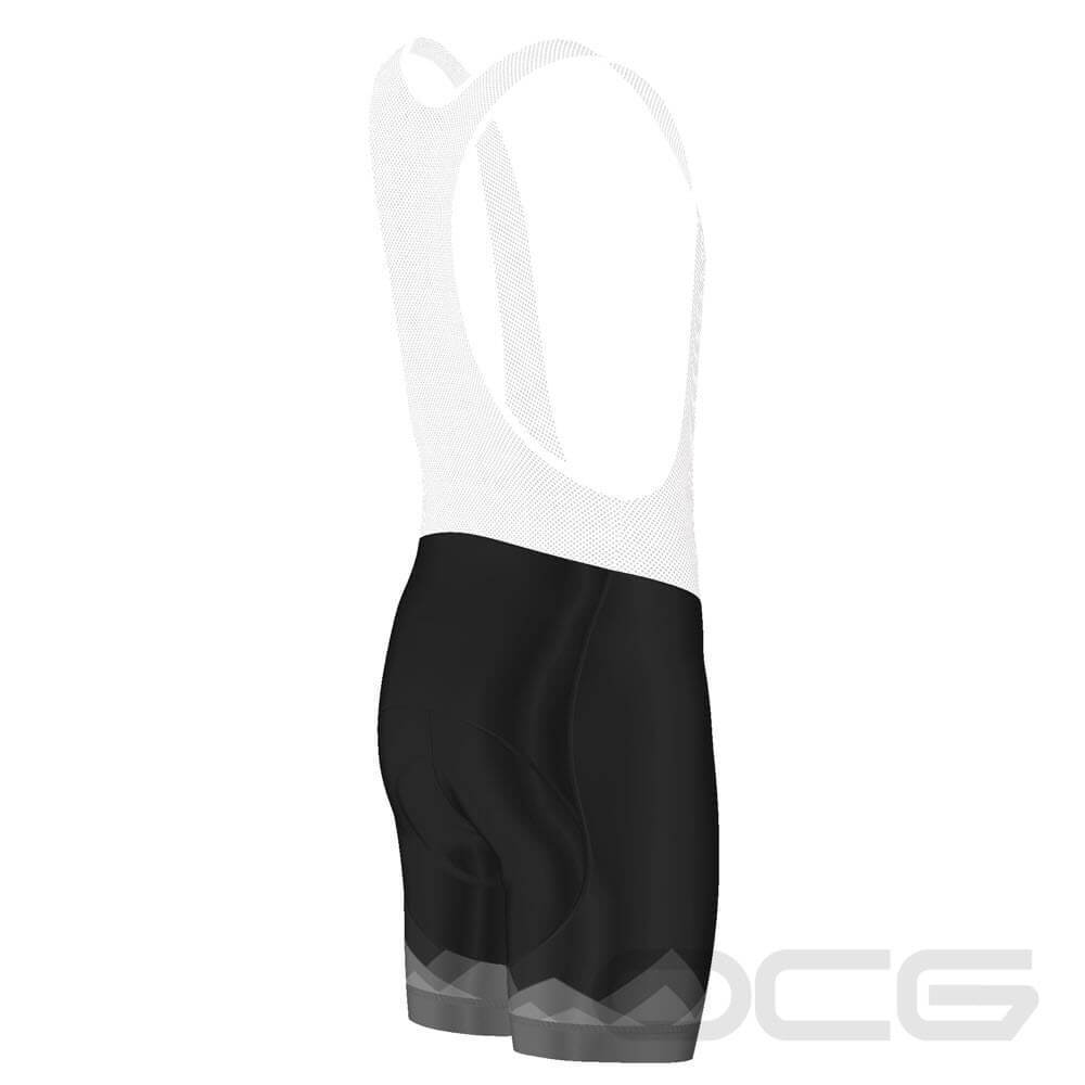 Men's Mountain Top Black Gel Padded Cycling Bib