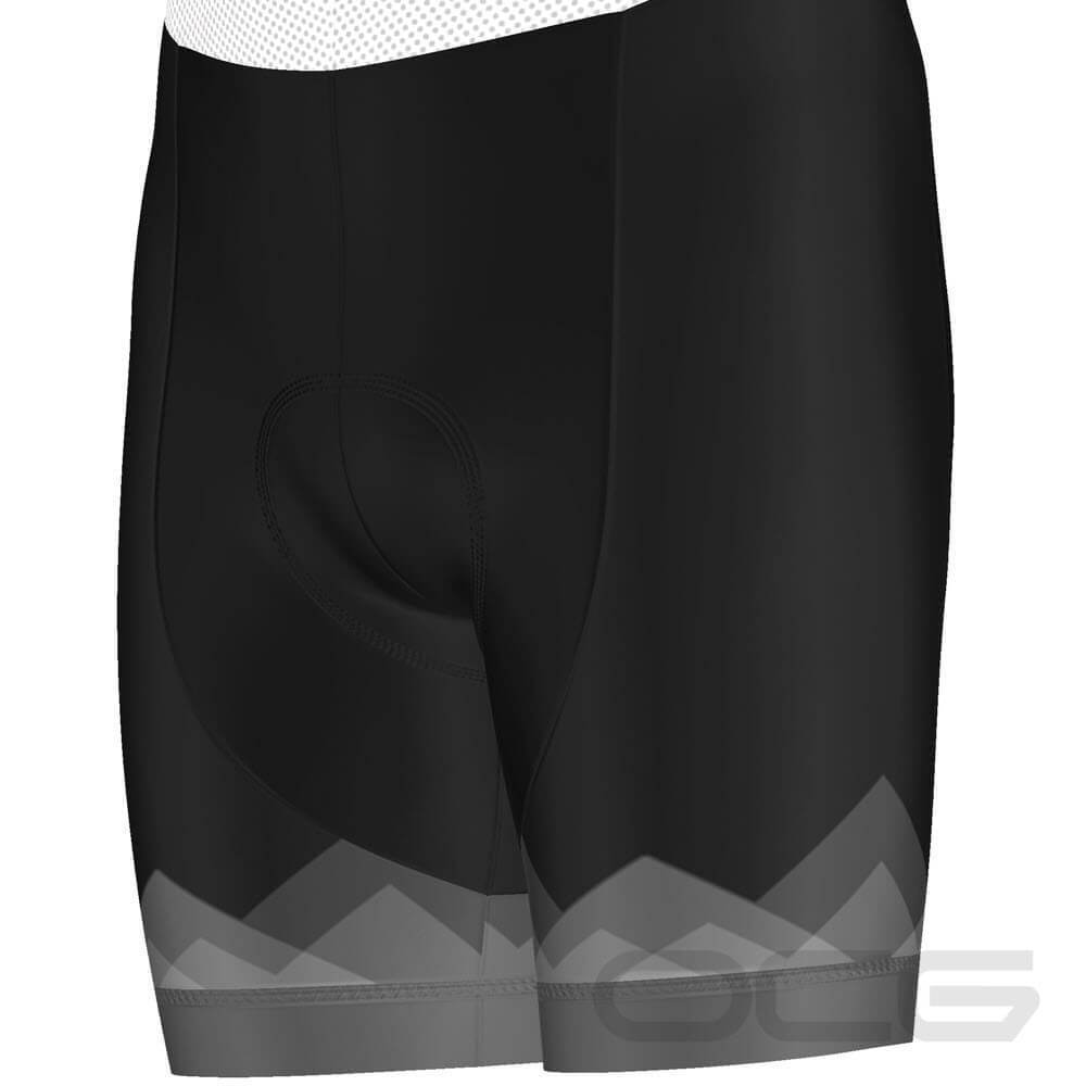 Men's Mountain Top Black Gel Padded Cycling Bib