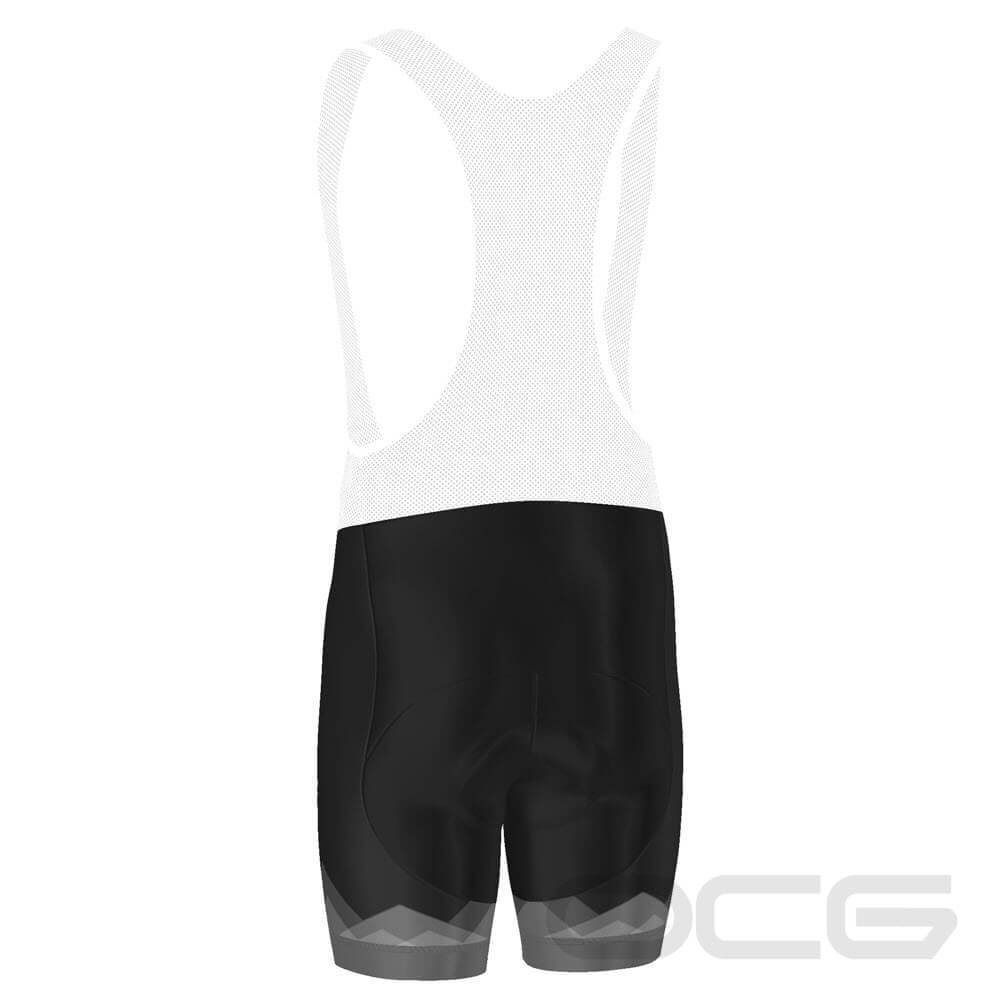 Men's Mountain Top Black Gel Padded Cycling Bib