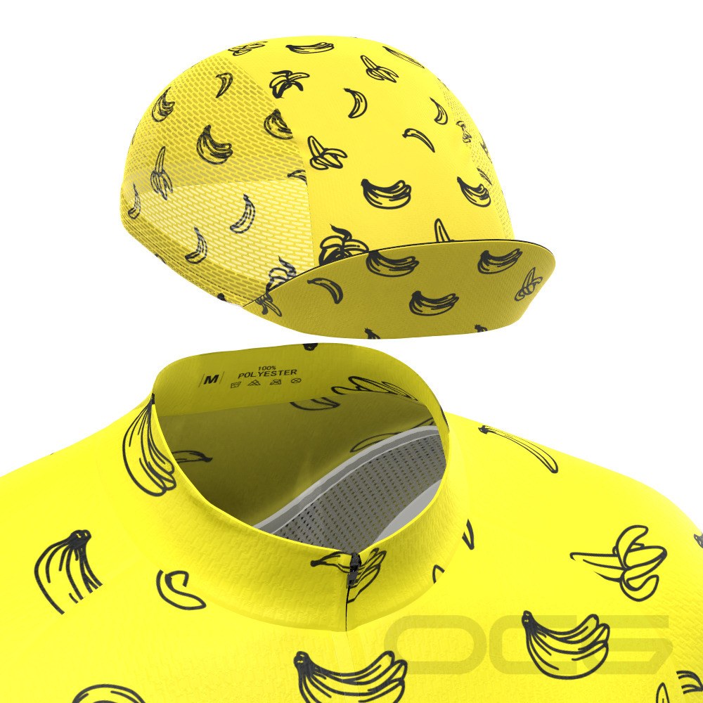 Men's Must Be Bananas 4 Piece Cycling Kit