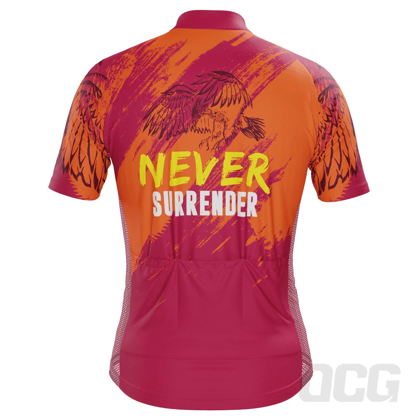 Men's Never Surrender Short Sleeve Cycling Jersey