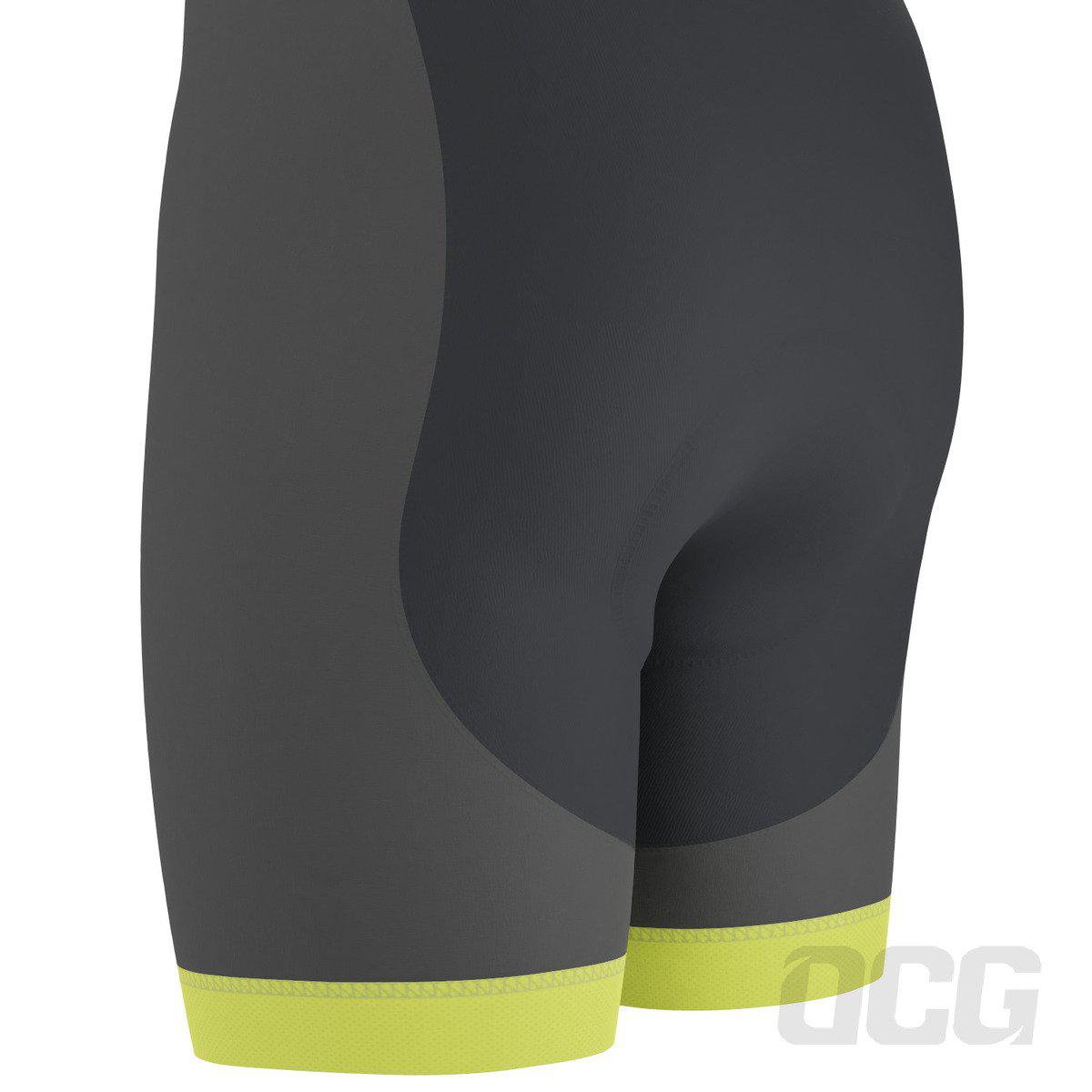 Men's No Gas Pollution Free Gel Padded Cycling Bib
