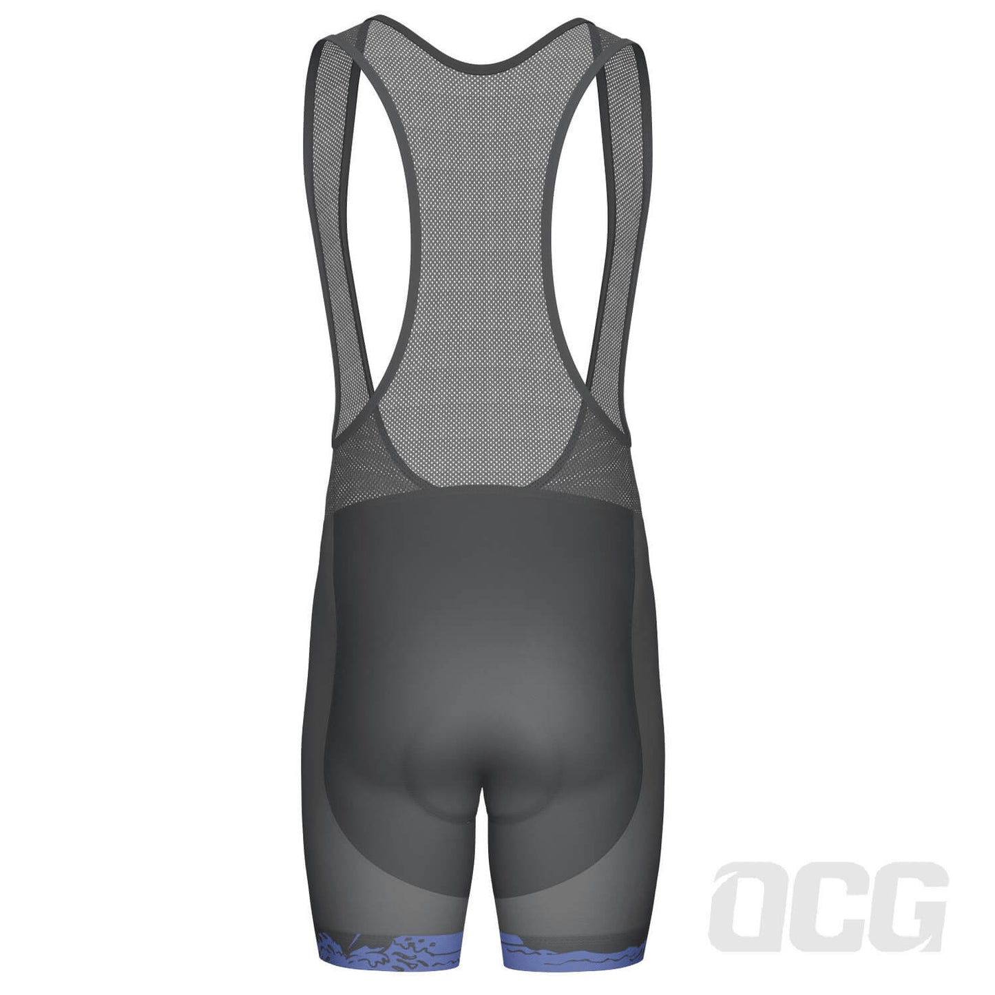 Men's North Carolina US State Icon Gel Padded Cycling Bib