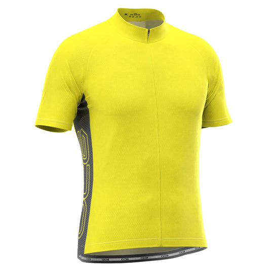 Men's OCG Basic Colors With Black Accent Short Sleeve Cycling Jersey