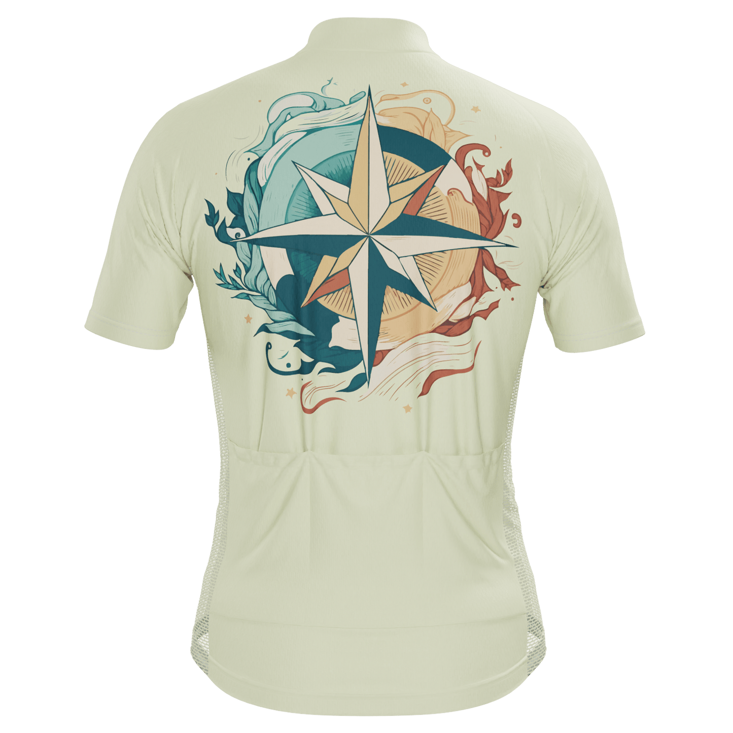 Men's Compass Rose Short Sleeve Cycling Jersey