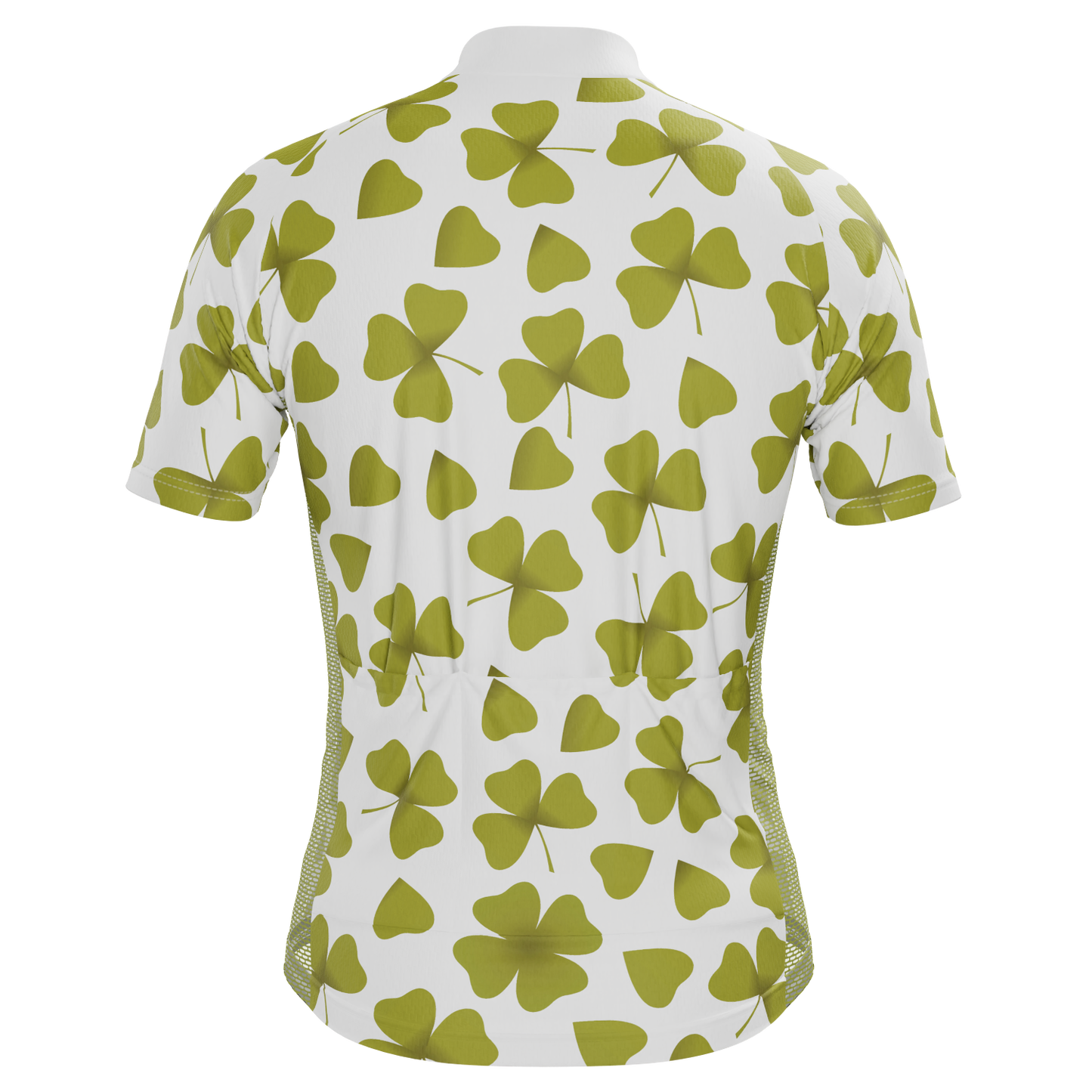 Men's Three Leaf Clover Short Sleeve Cycling Jersey