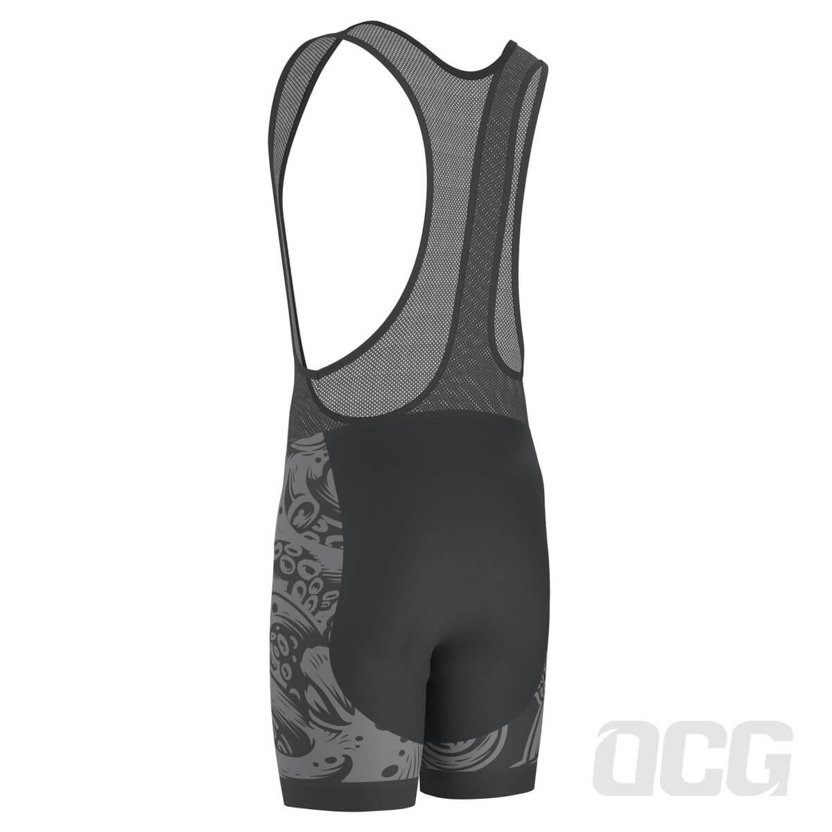 Men's The Ink Octopus Gel Padded Cycling Bib