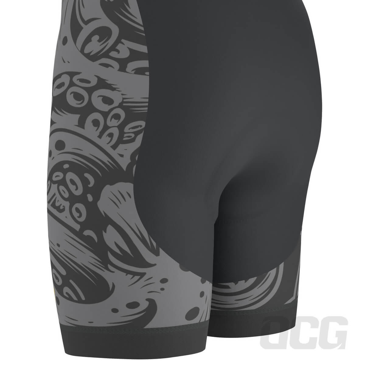 Men's The Ink Octopus Gel Padded Cycling Bib