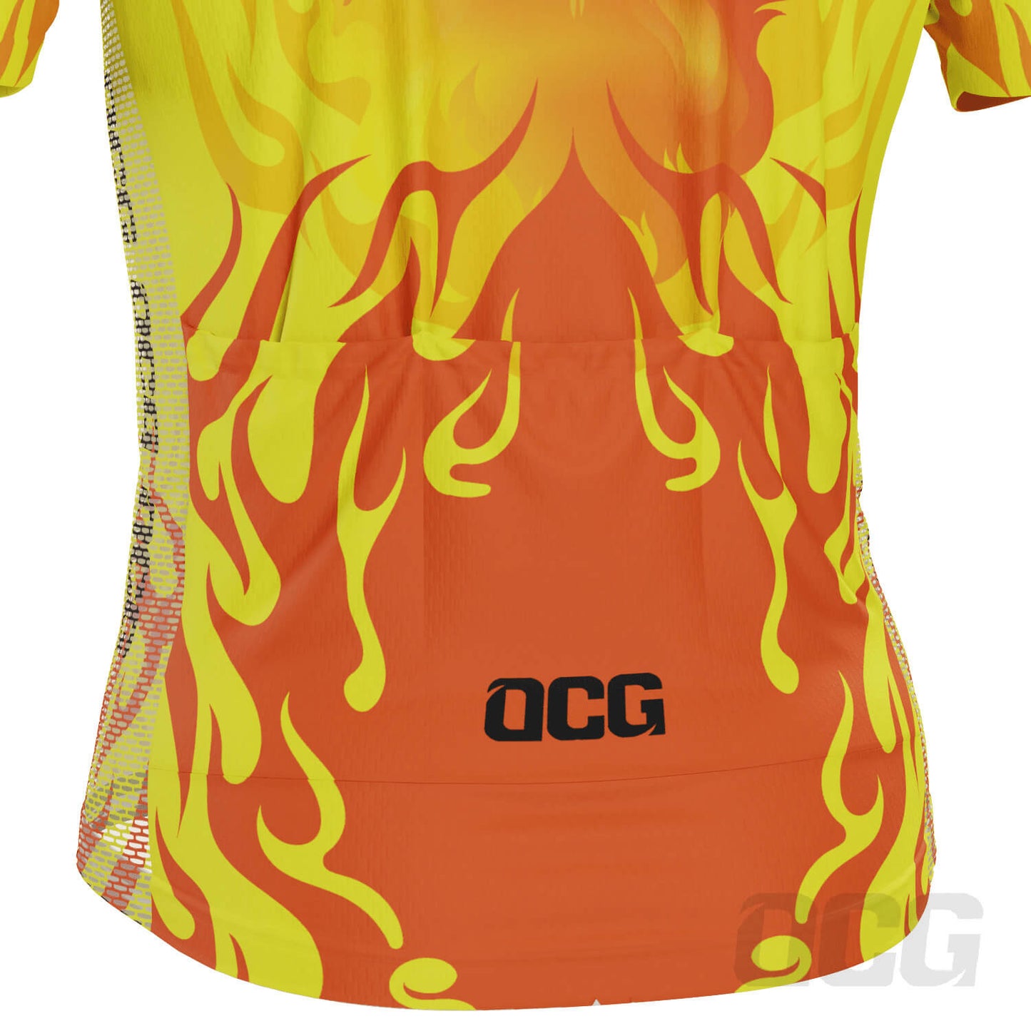 Men's On Fire Short Sleeve Cycling Jersey