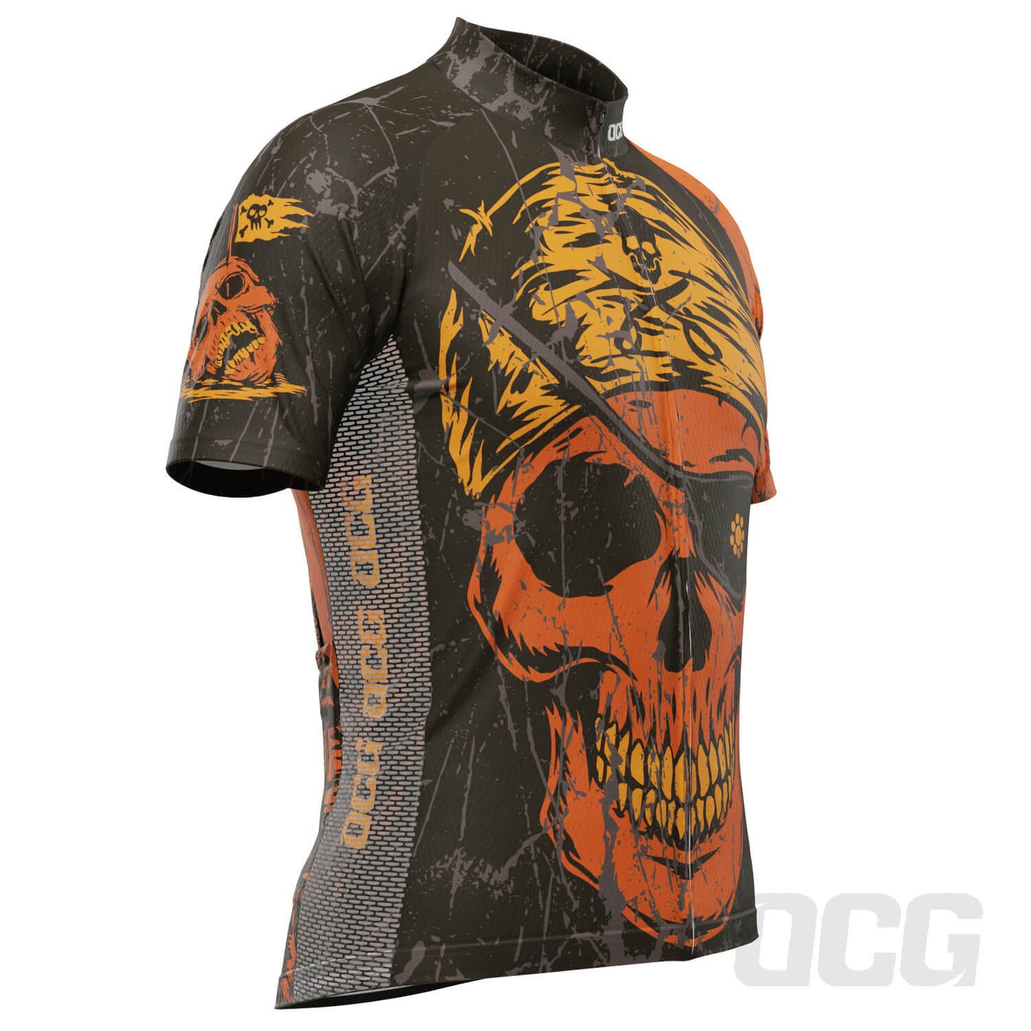 Men's One Eyed Willy Pirate Short Sleeve Cycling Jersey