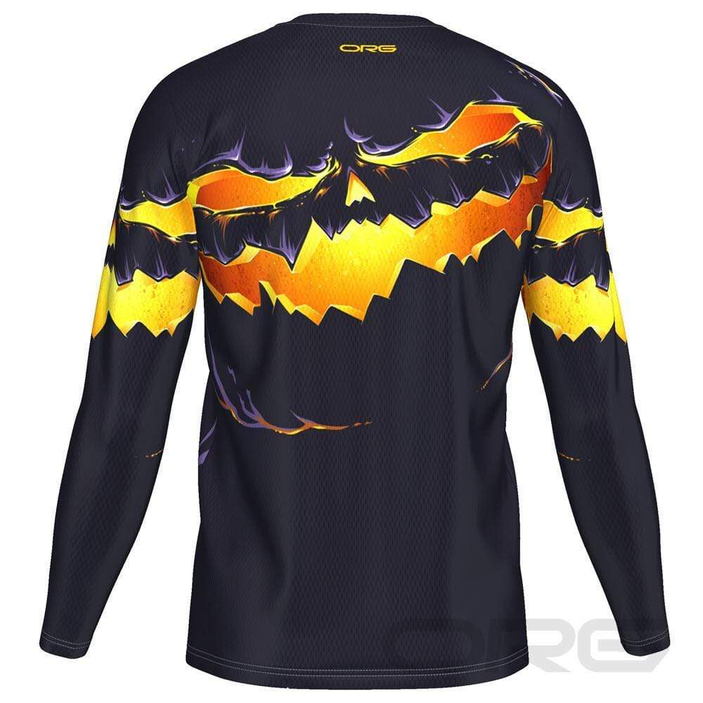 Men's Purple Pumpkin Eater Long Sleeve Running Shirt
