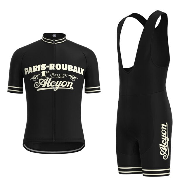 Paris-Roubaix Retro Cycling Jersey Set