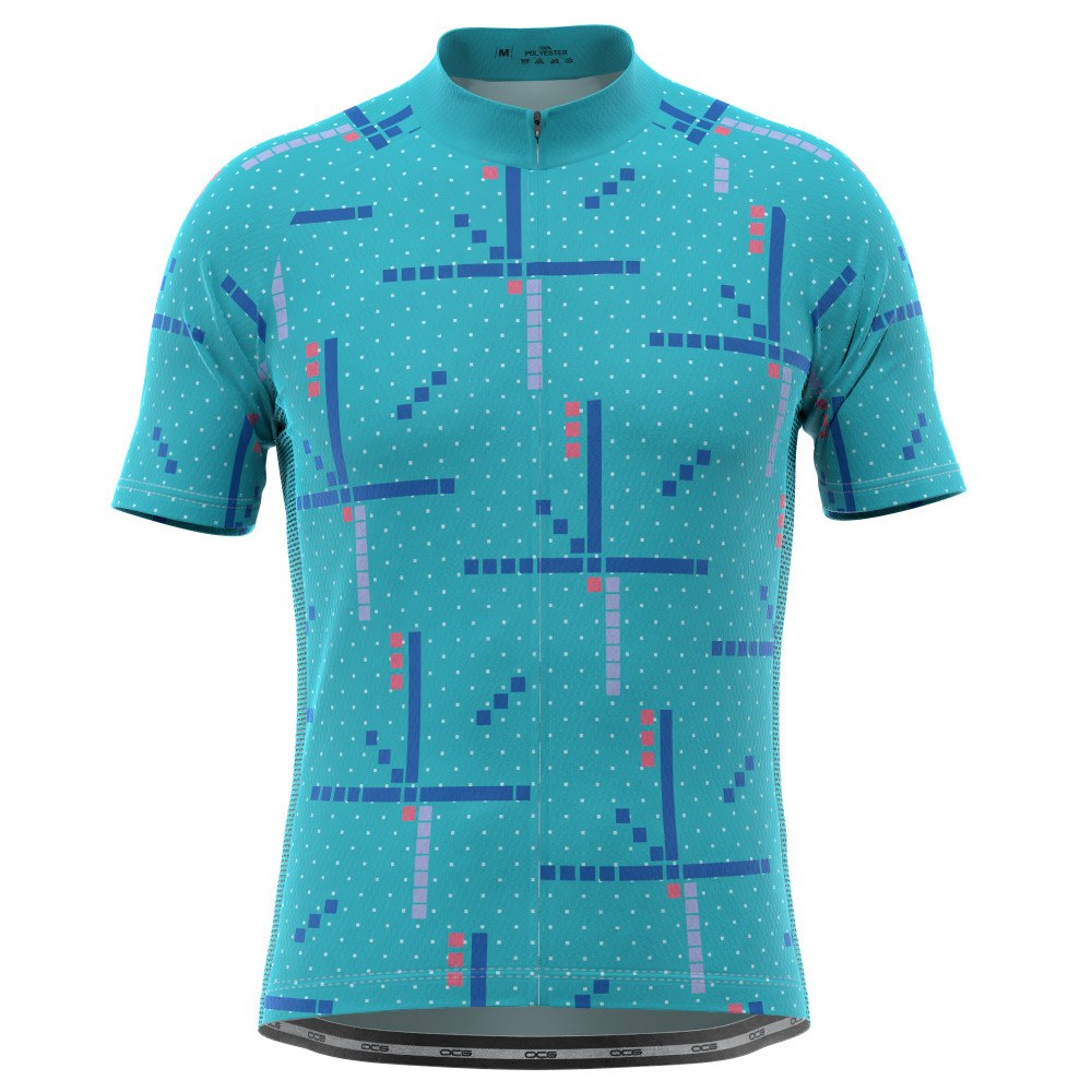 Men's PDX Terminal Carpet Short Sleeve Cycling Jersey