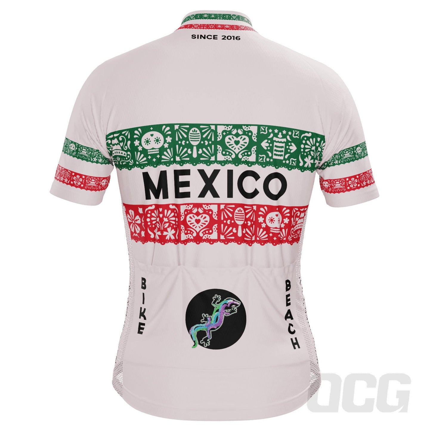 Men's Puerto Vallarta Cycling Mexico Short Sleeve Cycling Jersey