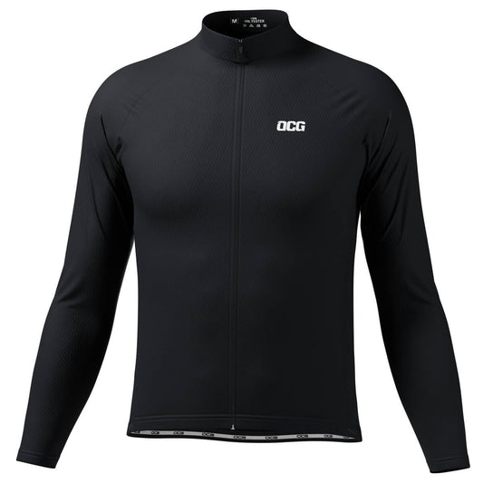 Men's OCG Originals Basic Colors Long Sleeve Cycling Jersey