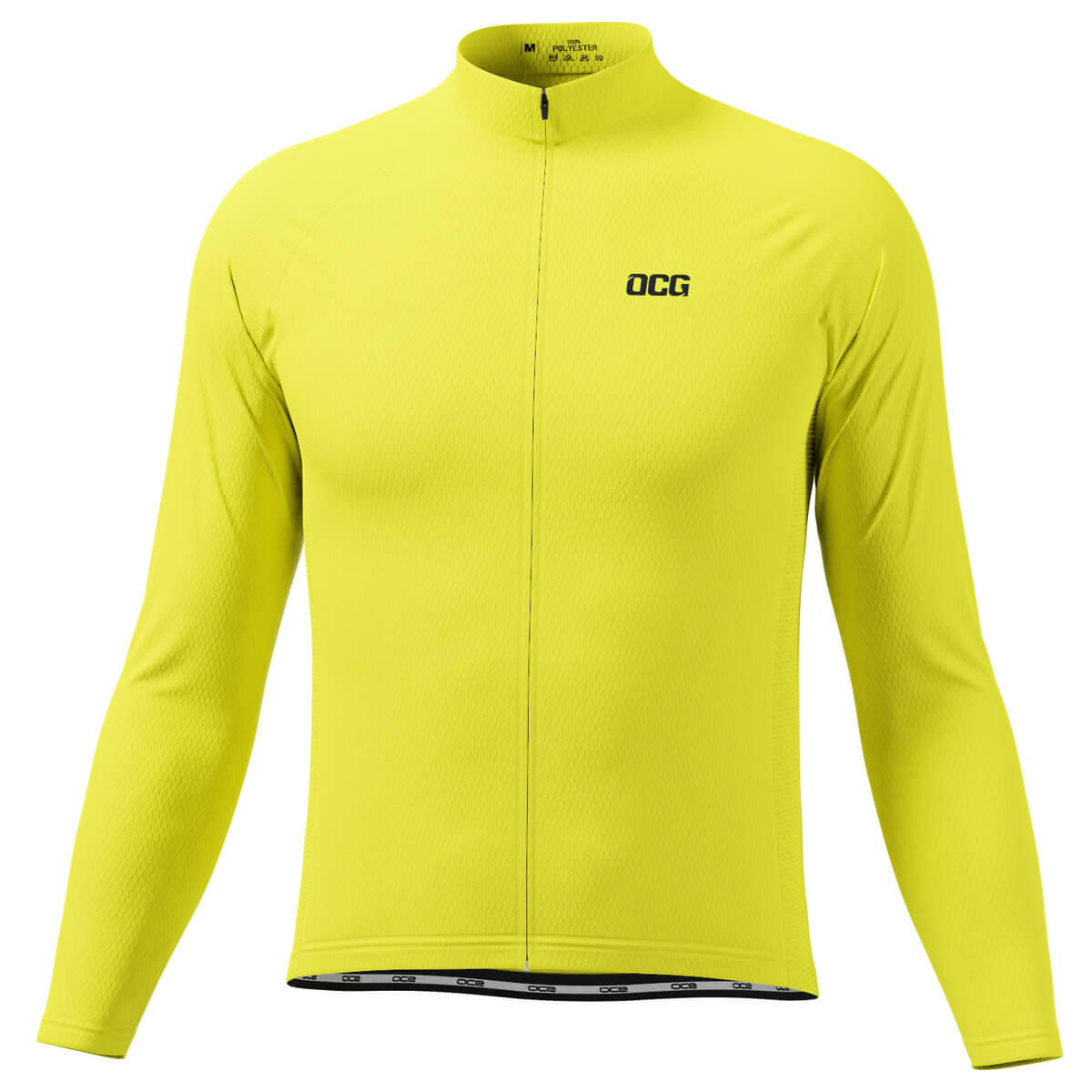 Men's OCG Originals Basic Colors Long Sleeve Cycling Jersey