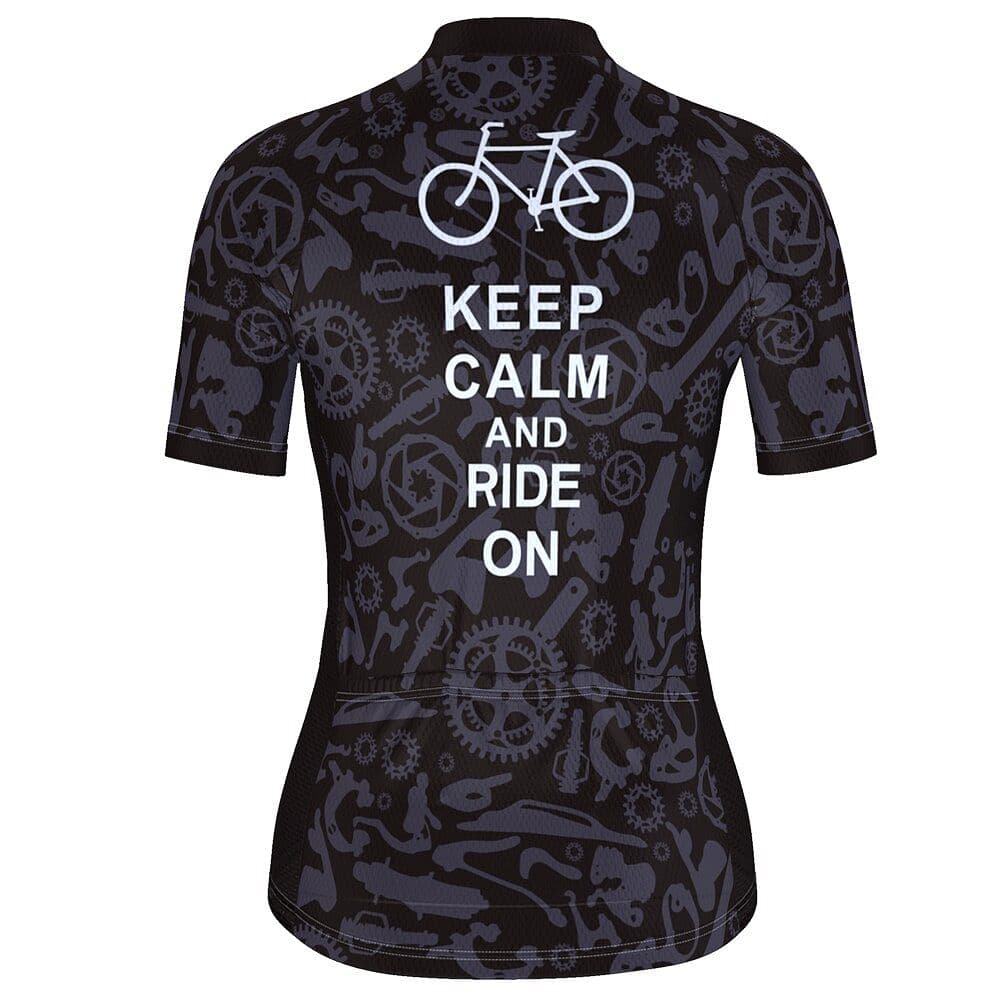 Keep Calm & Ride On Cycling Jersey